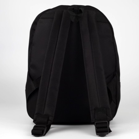 Backpack school youth Off, 33x13x37 cm, lightning department, external pocket, black color-2