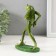 Souvenir Polystone "Frog plays football" 17x6.5x10.5 cm