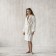 Tao robe, size m, cream color