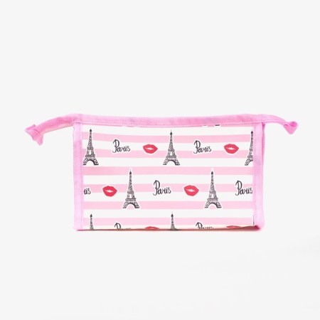 Lightning cosmetic bag, pink color-1