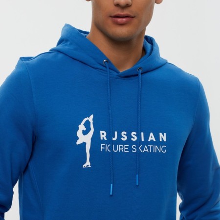 Hoody President Sports. Figure skating, size, s, blue color-4