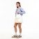 Bag Women's Cross-Bodi with a zipper, white color