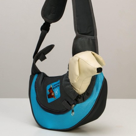 Sling carrier for animals "with a friend along the way" 40x22x8 cm-11