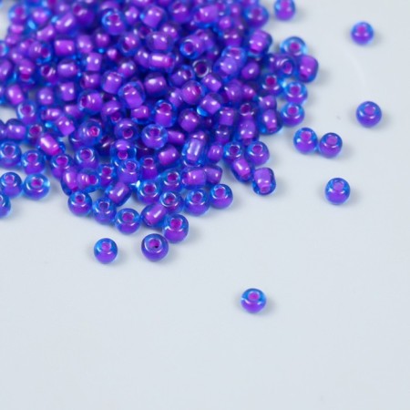 Beads "Zlatka" 08/0, 3 mm, 10 g 0303 violet