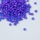 Beads "Zlatka" 08/0, 3 mm, 10 g 0303 violet