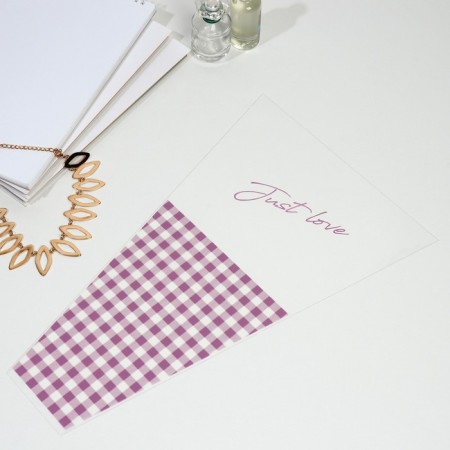JUST LOVE flowers package, lavender cage, 29.5 x 10 x 45 cm-2