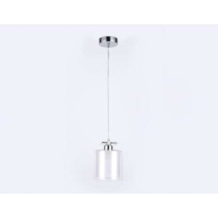 Suspended lamp with a replaceable lamp Ambrella Light, Traditional, TR3577, E27, Color Chrome-2