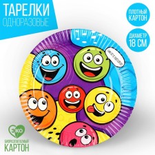 Disposable paper plate 