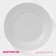 Board ceramic dinner shade "Monica", d = 19 cm, white color