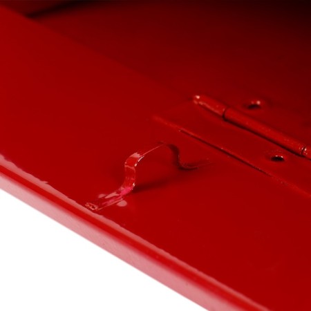Mailbox with a jaw, horizontal "letter", red-3