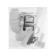 Siphon for washing Accoona A469-1, 1 1/2 ", D = 70 mm, with overflow, with corrugation