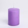Candle - Aromatic "Mountain Lavender" cylinder, 5.6x8 cm