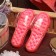 Plastic bubble massage slippers L 40-41
