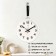 Wall -wall clocks for the kitchen "pan", silent, 25 x 43 cm, white, aa