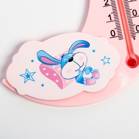 The thermometer is universal children, pink color, MIX drawing-1