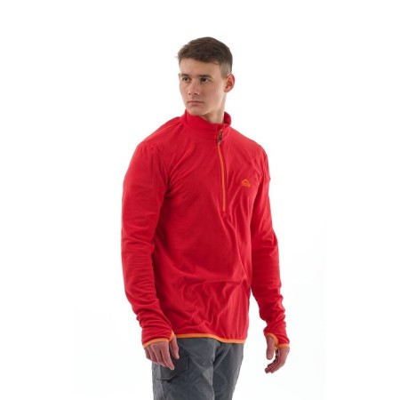 Payer Sweatshirt "Tahoe", fleece 150g, scarlet, river 56-58 Height 182-188-2