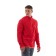 Payer Sweatshirt "Tahoe", fleece 150g, scarlet, river 56-58 Height 182-188