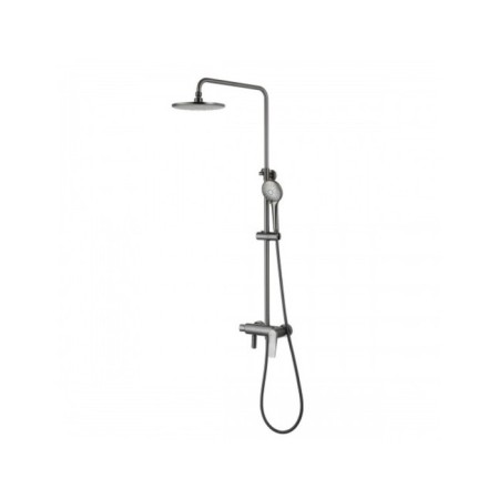 Lemark Bronx LM3762GM shower system, single -leaf, tropical shower, watering can