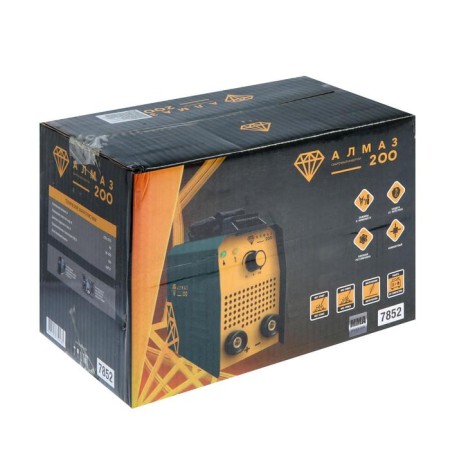 Inverter welding machine "Diamond 200", 220 V, 6000 W, 20-200 A, D = 3 mm, Hot Start-7