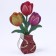 Diamond embroidery "Tulips Vase" Interior decor