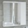 Closher-mirror suspended Sanstar "Quadro 70" White
