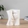 VAZA Ceramics Table "Valentine" Loner, 19 cm, white