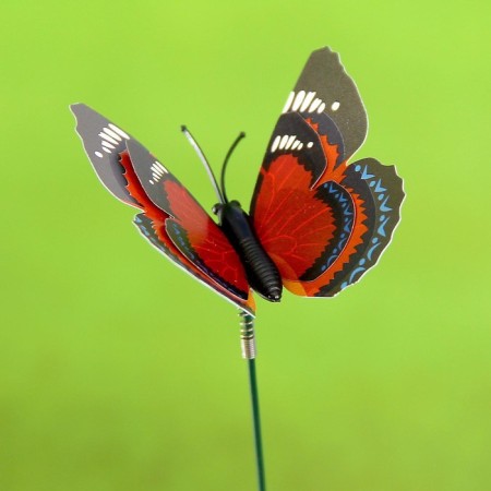 Plug "butterfly Delfius" 25cm, set 15pcs, mix-2
