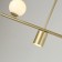 Suspension chandelier Frigus 100 mm, G9LED+LED 30W