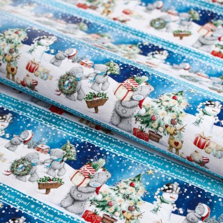 Glossy packaging paper “Happy New Year!”, Me to You, 70 x 100 cm-3