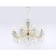 Crystal chandelier with Ambrella Light, Classic, Tr4926, 8HE14, Gold, White Color