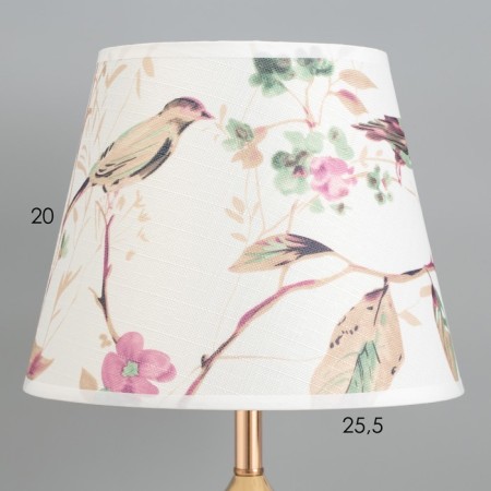 Viva table lamp E27 40W gold 25x25x47 cm Risalux-2