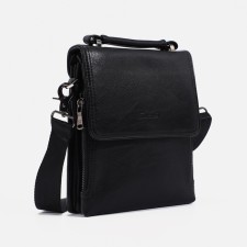 Male bag, black color