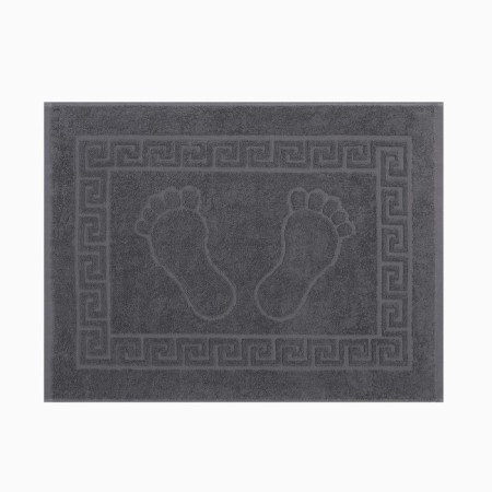 Terry towel for legs 50x70cm, gray 100% cotton, 400 g/m-1
