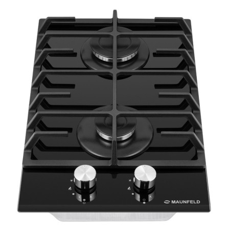 Hlect surface Maunfeld EGHG.32.6CB/G, gas, 2 burners, black-9