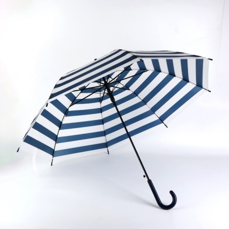 Umbrella - a semiautomatic “strip” cane, 8 spokes, r = 45 cm, color mix-2