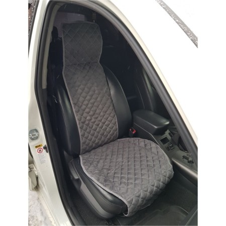 Syden seat Alcantara Skyway Expensiv, gray, white line, s01302015-1