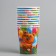 A one -time paper glass "Bear with a cake" 250 ml.