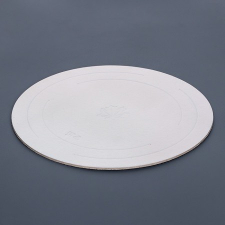 The substrate is reinforced, 26 cm, silver-pearl, 3.2 mm-1