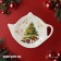 A stand for a tea bag New Year's share "Magic tree", 12 × 9 × 1.5 cm