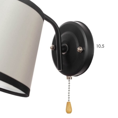Bra 2728/1 E27 40W Black Chroma-5