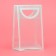 PP package with a cut pen, 25 x 19 x 9 cm, white