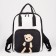 Backpack-Suma, lightning department, external pocket, black color