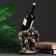 Standing for a bottle "Strong" bronze, 19x18x21.5cm