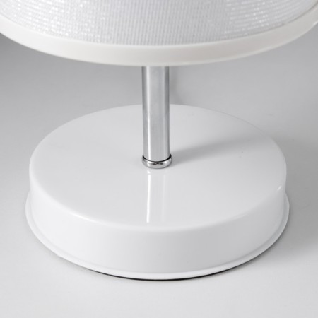 Table lamp "ABEIRO" 1x40W E27 white 14x14x30 cm.-3