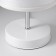 Table lamp "ABEIRO" 1x40W E27 white 14x14x30 cm.