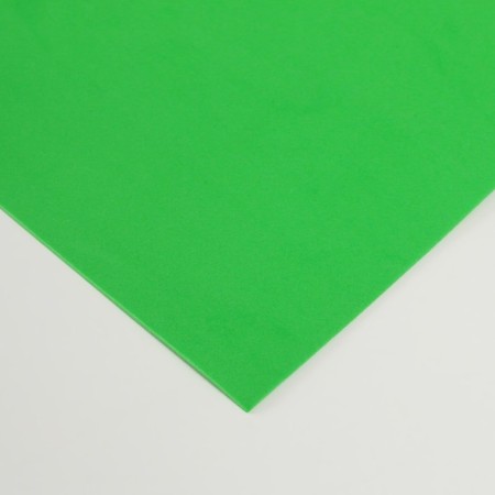 Foamiran matte 60x70 cm, 1 mm, 022 light green-1
