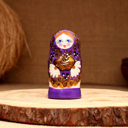 Matryoshka 5-doll "chamomile Lolita", 10-11 cm-2