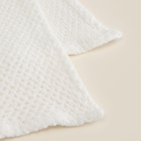 SL Home Linen towel white color 38x65cm, flax 29%, HL 71%, 215 g/m2-4