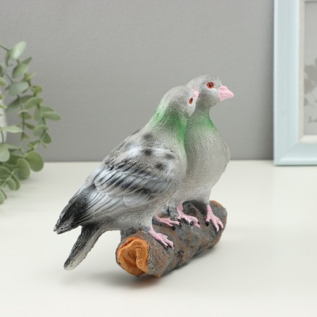 Figure "Pigeons in love" 7x18.5x15cm-2