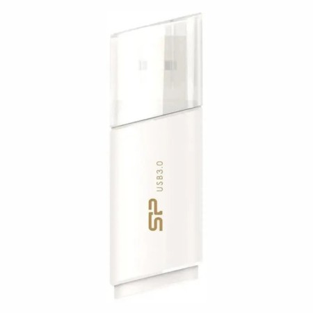 USB flash drive 32 GB Silicon Power Blaze B06 White USB 3.0 / SP032GBUF3B06V1W-1